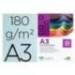 Cartulina Liderpapel color celeste a3 180 g/m2