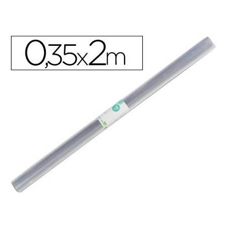 Rollo plastico forralibros Liderpapel