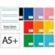 LIBRETA LIDERPAPEL SMART A5 PLUS 32 HOJAS 75GR PAUTA 5 2.5MM CON MARGEN