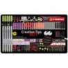 ROTULADOR STABILO CREATIVE TIPS ARTY LINE PASTEL 5 PUNTAS DIFERENTES ESTUCHE METALICO DE 30 UNIDADES