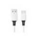 CABLE USB-C A USB-A Q-CONNECT PVC LONGITUD 2M BLANCO