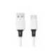 CABLE USB-C A USB-A Q-CONNECT PVC LONGITUD 1M BLANCO
