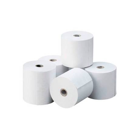 ROLLO SUMADORA TERMICO 80X60X12 MM SIN BISFENOL PAQUETE DE 8 UNIDADES