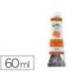 PINTURA GOUACHE/TEMPERA LIDERPAPEL TUBO DE ALUMINIO DE60 ML COLOR NARANJA PERMANENTE