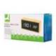 RELOJ Q-CONNECT SOBREMESA DIGITAL CON TEMPERATURA 150X45X70MM
