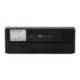 RELOJ Q-CONNECT SOBREMESA DIGITAL CON TEMPERATURA 3 ALARMAS CONTROL DE VOZ 160X60X25MM