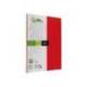 Papel color Liderpapel color rojo A4 80g/m2 100 hojas