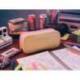 ESTUCHE PORTATODO LIDERPAPEL FUNKY 3 CREMALLERAS CON APERTURAS LATERALES AMARILLO ROSA LILA 220X100X65 MM