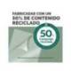 BOLSA DE PLASTIFICAR FELLOWES RECICLADAS BRILLO DIN A4 80 MC PACK DE 100 UNIDADES