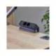 REGLETA FELLOWES SOBREMESA 1 TOMA + USB A/C NEGRO