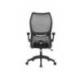 SILLA Q-CONNECT OFICINA CATANIA MALLA ALT MAX 1230 MM ANC 510 MM PROF 490 MM RUEDAS PREMIUM COLOR NEGRO