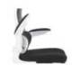 SILLA Q-CONNECT OFICINA CATANIA MALLA ALT MAX 1230 MM ANC 510 MM PROF 490 MM RUEDAS PREMIUM COLOR NEGRO BLANCO