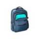 MOCHILA ANTARTIK VOLT 5 COMPARTIMENTOS COLOR AZUL MARINO INTERIOR TURQUESA 450X180X330 MM