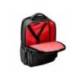 MOCHILA ANTARTIK VOLT 5 COMPARTIMENTOS COLOR NEGRO INTERIOR ROJO 450X180X330 MM