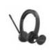AURICULAR Q-CONNECT INALAMBRICO DIADEMA CON MICROFONO FLEXIBLE Y BOTON DE BLUETOOTH USB COLOR NEGRO