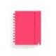 CUADERNO INGENIOX FOAM A4 80H RAYADO HORIZONTAL ROJO