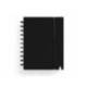 CUADERNO INGENIOX FOAM A4 80H RAYADO HORIZONTAL NEGRO