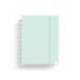 CUADERNO INGENIOX FOAM A4 80H RAYADO HORIZONTAL MENTA PASTEL
