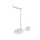 LAMPARA DE OFICINA Q-CONNECT SOBREMESA PROFESIONAL ABS 80 LEDS 7 W CON INTERRUPTOR COLOR BLANCO