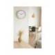 RELOJ MAUL GRAIN DE PARED REDONDO 30 CM DIAMETRO CUARZO MARCO MADERA NATURAL CLARA