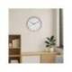 RELOJ MAUL GRAIN DE PARED REDONDO 30 CM DIAMETRO CUARZO MARCO MADERA NATURAL CLARA