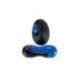 REPOSAMUÑECAS KENSINGTON DUO GEL PARA RATON/TRACKBALL SLIM COLOR NEGRO/AZUL 192X72X22 MM