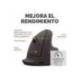 RATON FELLOWES ERGONOMICO VERTICAL BREYTA MEDIANO DIESTROS OPTICO 1600 DPI COLOR NEGRO