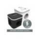 REGLETA FELLOWES CUBO MULTIENCHUFES 3 TOMAS CORRIENTE + 2XUSB C + A USB A COLOR BLANCO