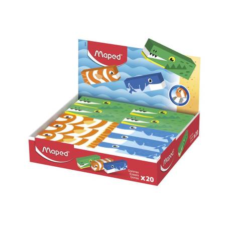 GOMAS DE BORRAR MAPED ANIMALES