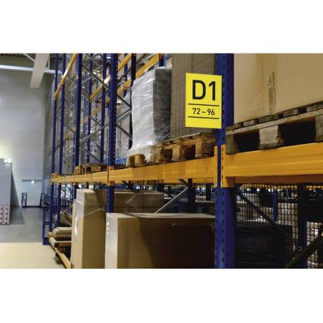 SEÑAL DE PASILLO MAGNETICA DURABLE DIN A4 VERTICAL PACK DE 10 UNIDADES