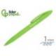 BOLIGRAFO LIDERPAPEL PUNTA 1 MM RETRACTIL CON CLIP ACABADO SOFT TOUCH TINTA AZUL CUERPO VERDE