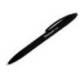 BOLIGRAFO LIDERPAPEL PUNTA 1 MM RETRACTIL CON CLIP ACABADO SOFT TOUCH TINTA NEGRA CUERPONEGRO