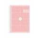 AGENDA ESCOLAR ANTARTIK 26-27 ESPIRAL ESSENTIALS DIA PAGINA A5+ BILINGUE 80G PAPEL FSC ROSA