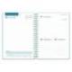 AGENDA ESCOLAR LIDERPAPEL 26-27 ESPIRAL BASIC DIA PAGINA A5 BILINGUE 70G PAPEL FSC TURQUESA