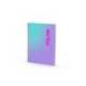 CUADERNO ESPIRAL MILAN COLECCION SUNSET DIN A4 TAPA DURA 90 HOJAS 95 GR CUADRICULA 5 MM LILA