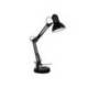 LAMPARA DE ESCRITORIO Q-CONNECT POLARIS METALICA CONINTERRUPTOR BRAZO DOBLE 3 ARTICULACIONES COLOR NEGRO