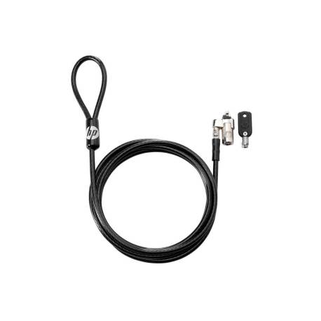 CANDADO DE SEGURIDAD HP CON LLAVE PARA PORTATILES LONGITUD 1,83 MT