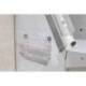 EXPOSITOR DE MURAL DURABLE FLEXIPLUS A4 HORIZONTAL DOBLE MAGNETICO TRANSPARENTE