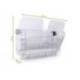 EXPOSITOR DE MURAL DURABLE FLEXIPLUS A4 HORIZONTAL DOBLE MAGNETICO TRANSPARENTE