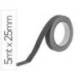 CINTA ANTIDESLIZANTE Q-CONNECT GRIS 5 M X 25 MM