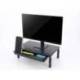 SOPORTE Q-CONNECT PARA MONITOR METALICO REGULABLE EN ALTURA CON BANDEJA 370X235X145 MM