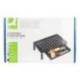 SOPORTE Q-CONNECT PARA MONITOR METALICO REGULABLE EN ALTURA CON BANDEJA 370X235X145 MM