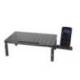 SOPORTE Q-CONNECT PARA MONITOR METALICO REGULABLE EN ALTURA CON SOPORTE PARA MOVIL 371X235X145 MM