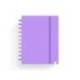 CUADERNO CARCHIVO INGENIOX FOAM A4 80H CUADRICULA VIOLETA