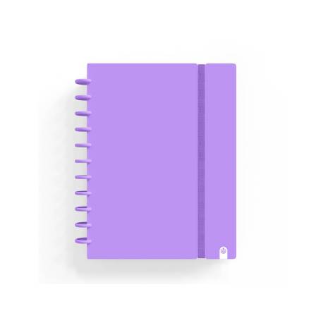 CUADERNO CARCHIVO INGENIOX FOAM A4 80H CUADRICULA VIOLETA