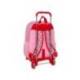 MOCHILA ESCOLAR 185 SAFTA CON CARRO 705 HELLO KITTY 340X260X110 MM