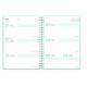 AGENDA ESCOLAR LIDERPAPEL 26-27 ESPIRAL FANTASY D SEMANAVISTA A6+ BILINGUE 80G PAPEL FSC AZUL