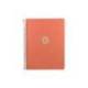 CUADERNO ESPIRAL ANTARTIK MICRO A4 TAPA FOAM 120H 90GR CUADRO 5MM 5 BANDAS 4 TALADROS COLOR CORAL
