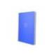 CUADERNO ESPIRAL ANTARTIK MICRO A4 TAPA FOAM 120H 90GR CUADRO 5MM 5 BANDAS 4 TALADROS COLOR AZUL