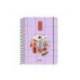AGENDA ESCOLAR LIDERPAPEL 26-27 ESPIRAL ORIENTAL DISEÑOS SURTIDOS BILINGÜE 80 G PAPEL FSC EXPOSITOR 8 UNIDADES